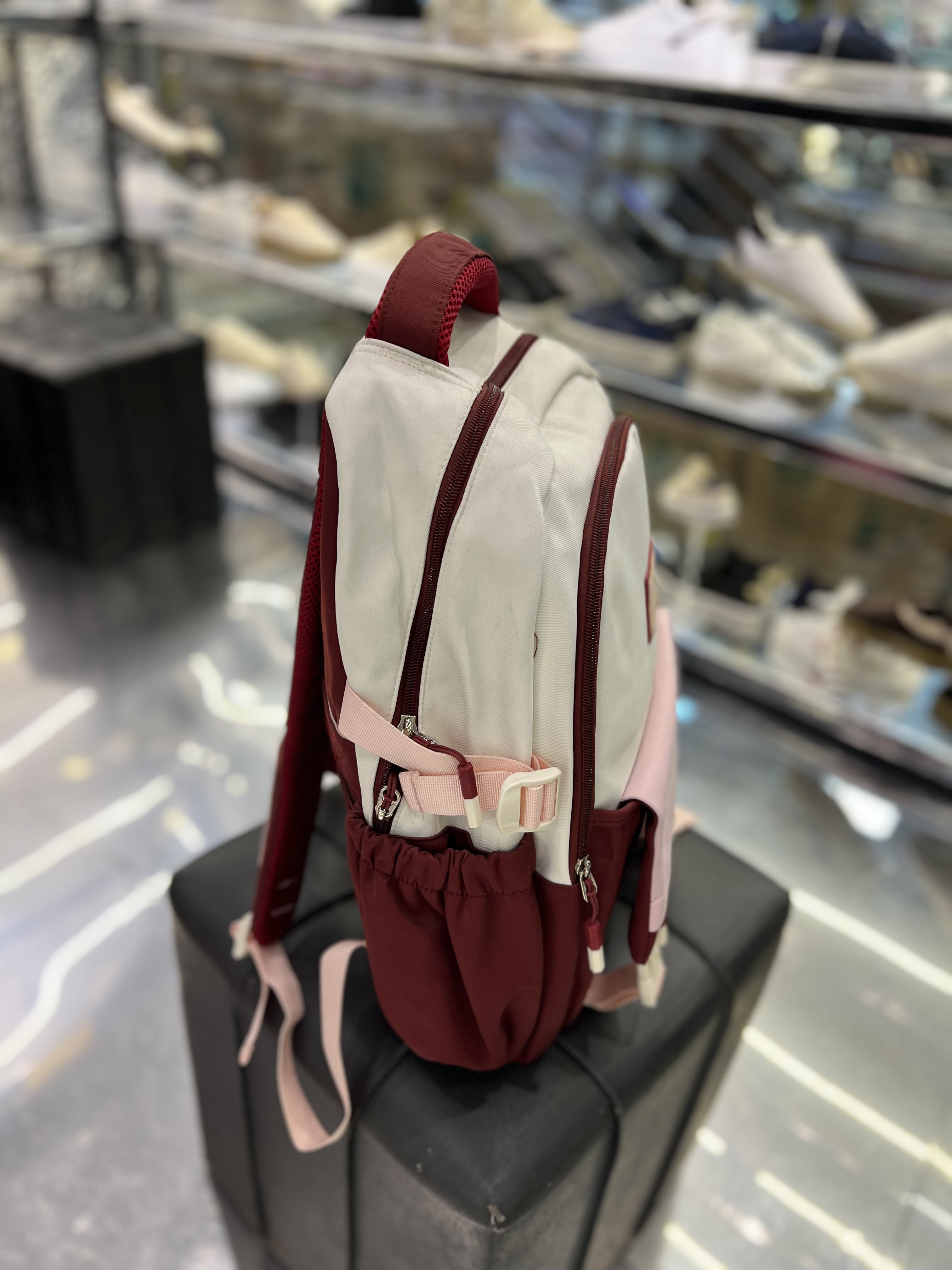 کوله پشتی وارداتی کیفیت عالی جنس کتان برزنت قابل شستشو